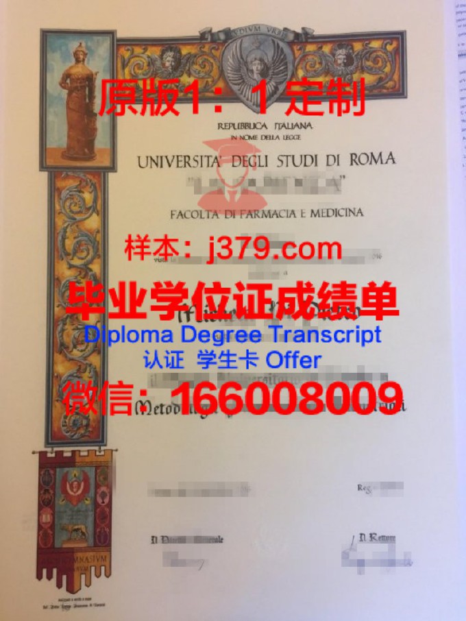 罗马第三大学毕业证(罗马第一大学本科申请条件)